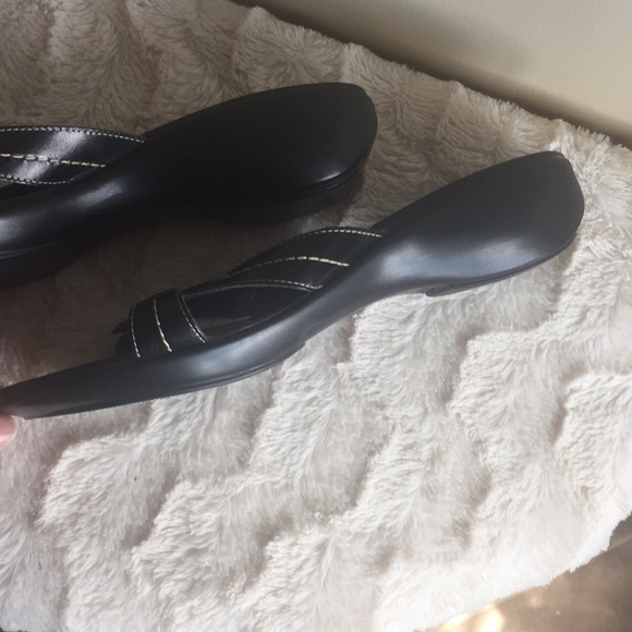 Sergio Zelcer slide sandal. Black. Size 9. Worn 1 - Picture 6 of 8